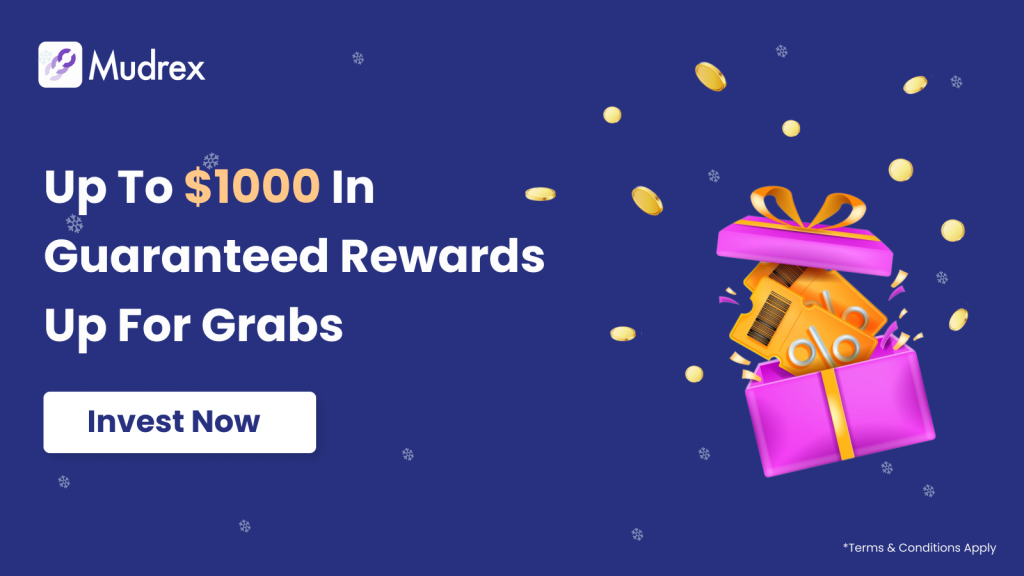 Cryptocurrency rewards by Mudrex