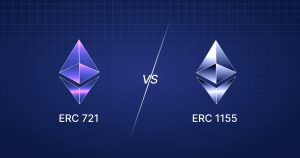 differences between ERC 721 and ERC 1155