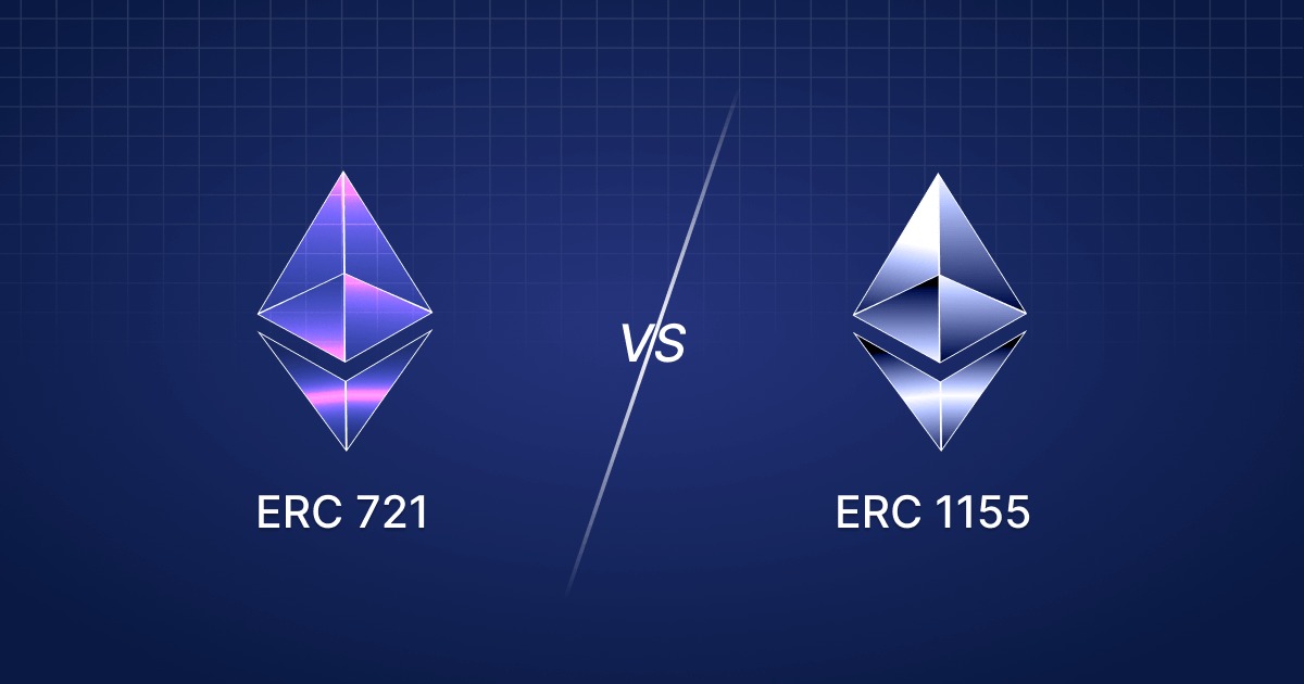 differences between ERC 721 and ERC 1155