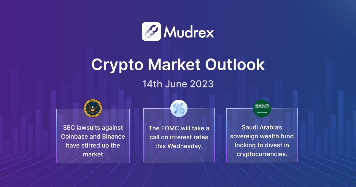 Mudrex Crypto Market Outlook | 14th June 2023