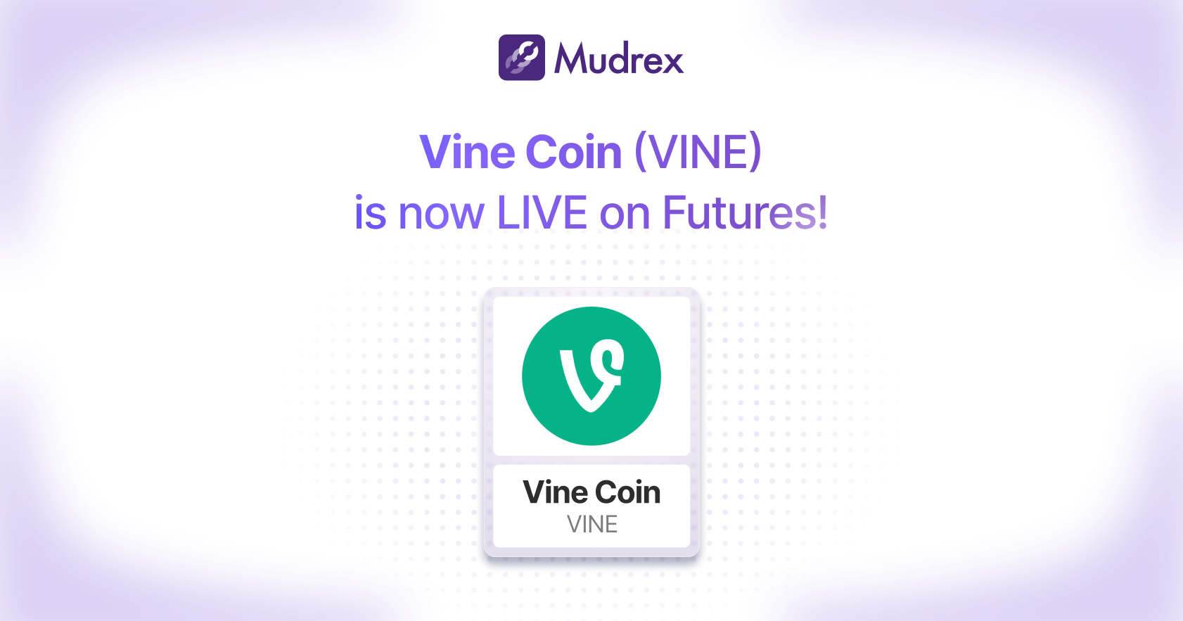 Vine coin listing