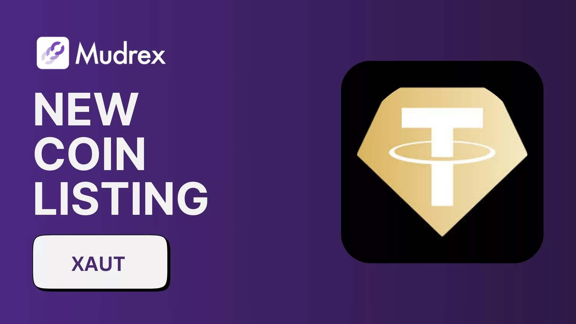 Tether Gold Coin Listing