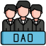 DAO refers to Decentralised Autonomous Organization; they are companies built on blockchain. Unlike traditional organisations, there is no hierarchy in DAOs; all decisions are made after a vote from all the members of the DAO.