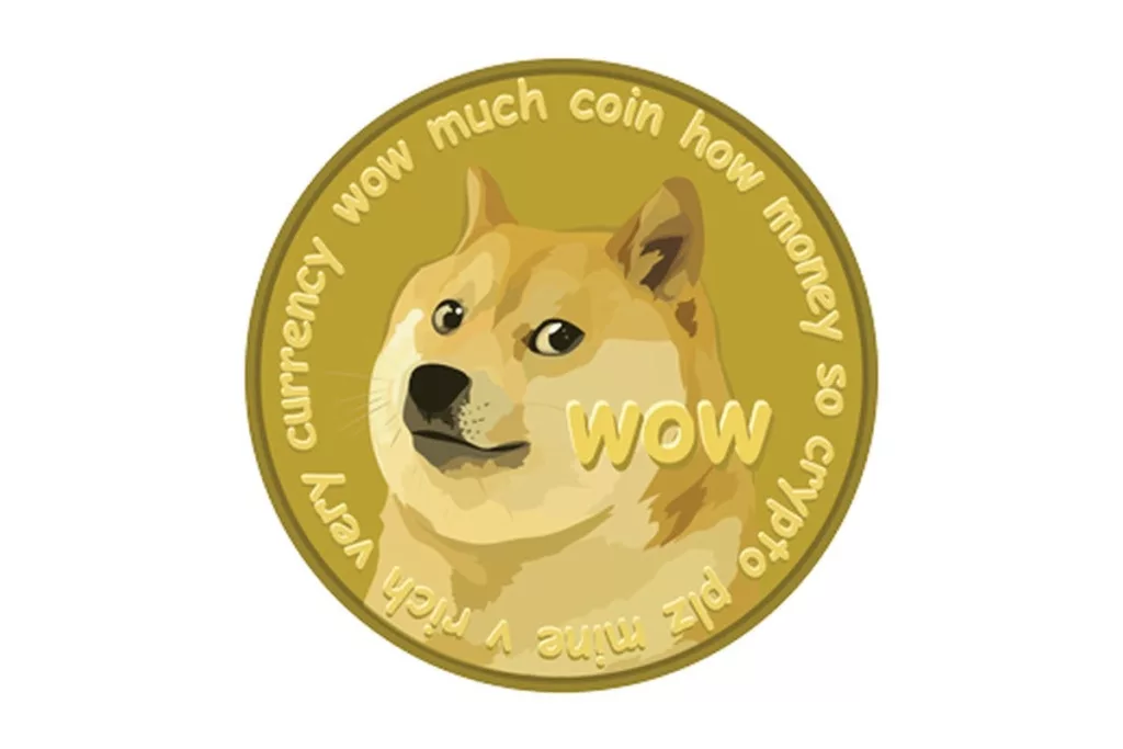 The first crypto memecoin, Doge