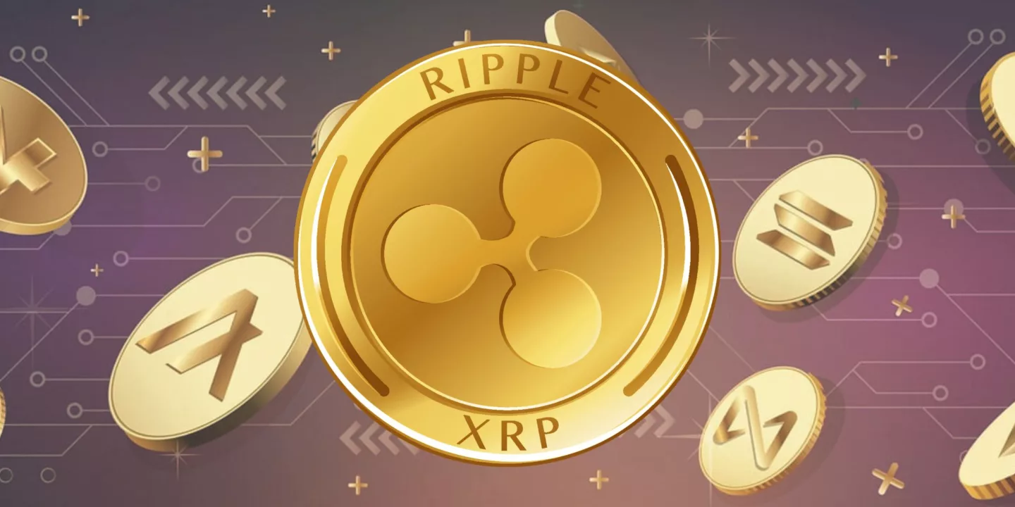 an illustration of the XRP token