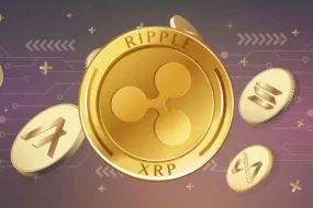 an illustration of the XRP token