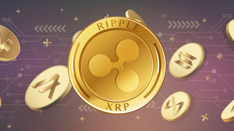 an illustration of the XRP token