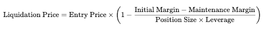 Liquidation Formula