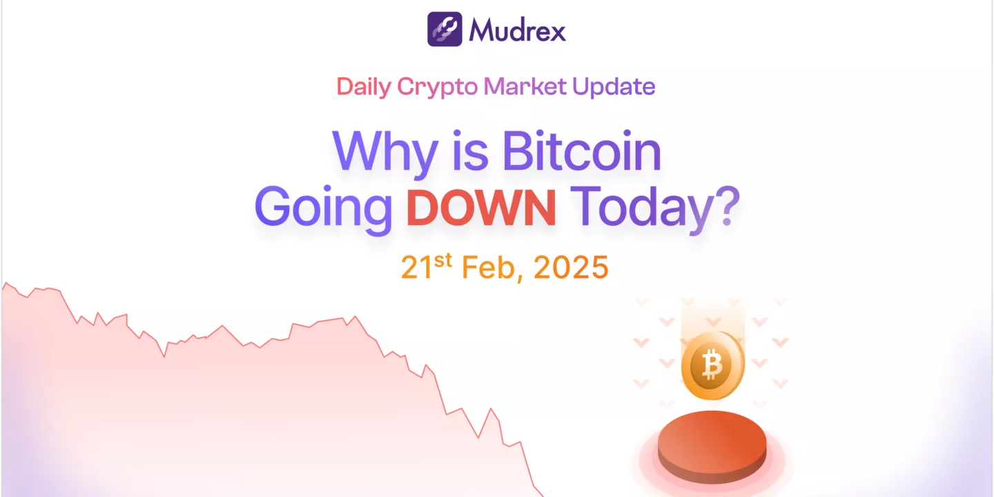 Why is Bitcoin going down today?