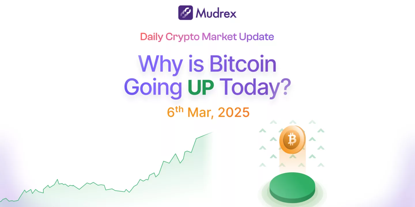 Why is bitcoin up today March 6