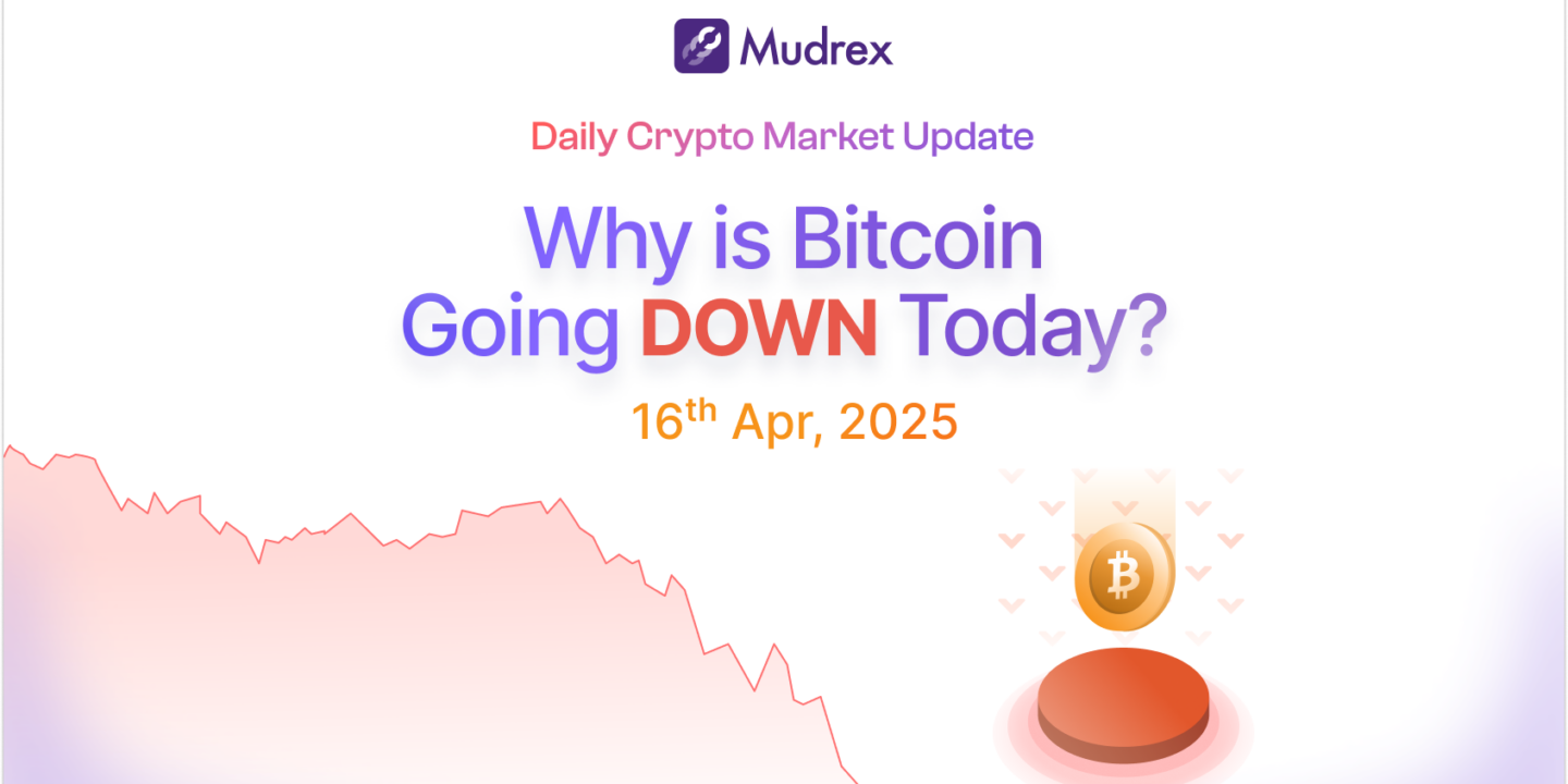 Why is Crypto Down Today? Crypto Market Update (April 16, 2025)