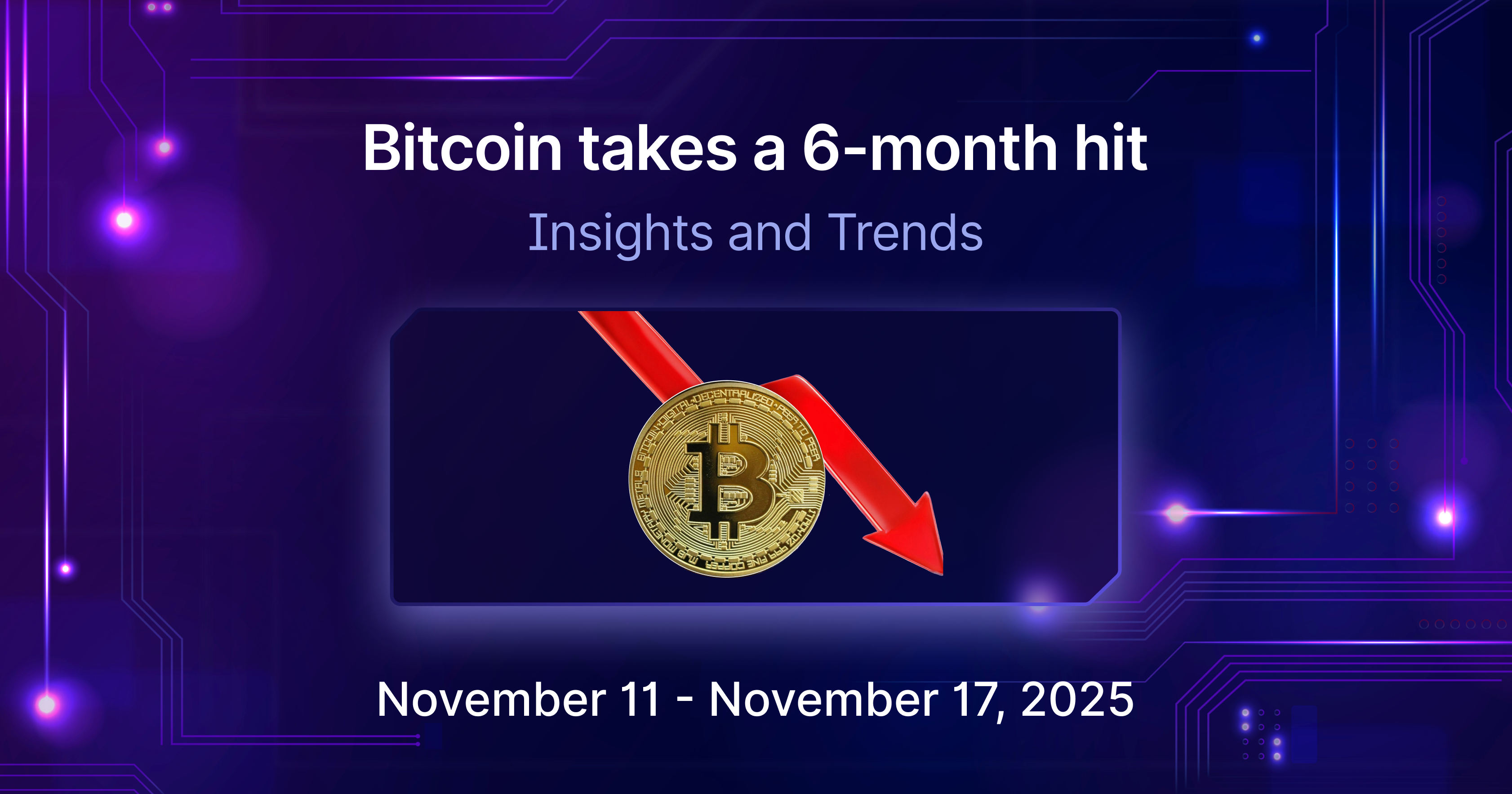 Tough Week for Crypto: BTC at $95K 📉| Mudrex Weekly Digest 🟣 - Mudrex  Learn