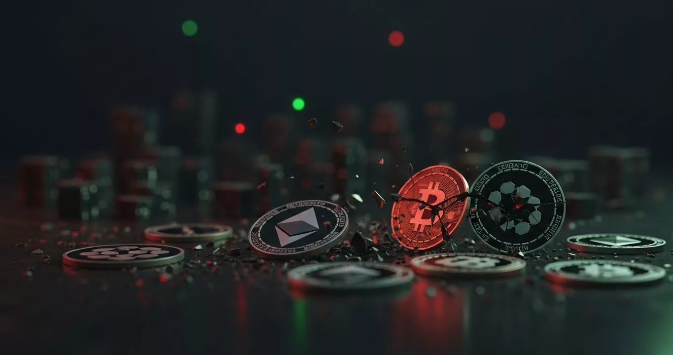 Crypto market crash today