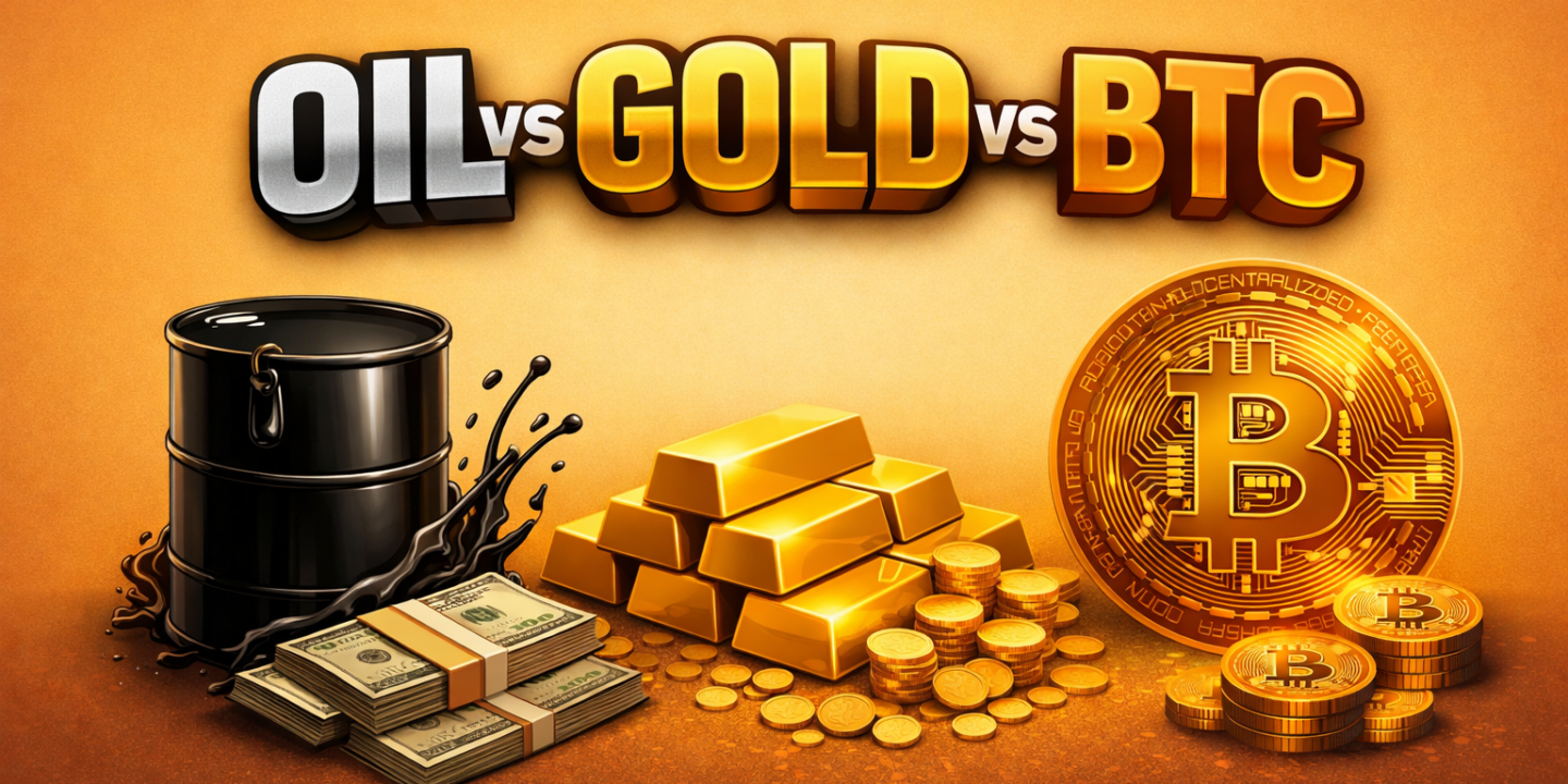 Oil at $100 reveals crucial crypto insights. How crude oil influences Bitcoin differently than gold, and what it means for your portfolio.