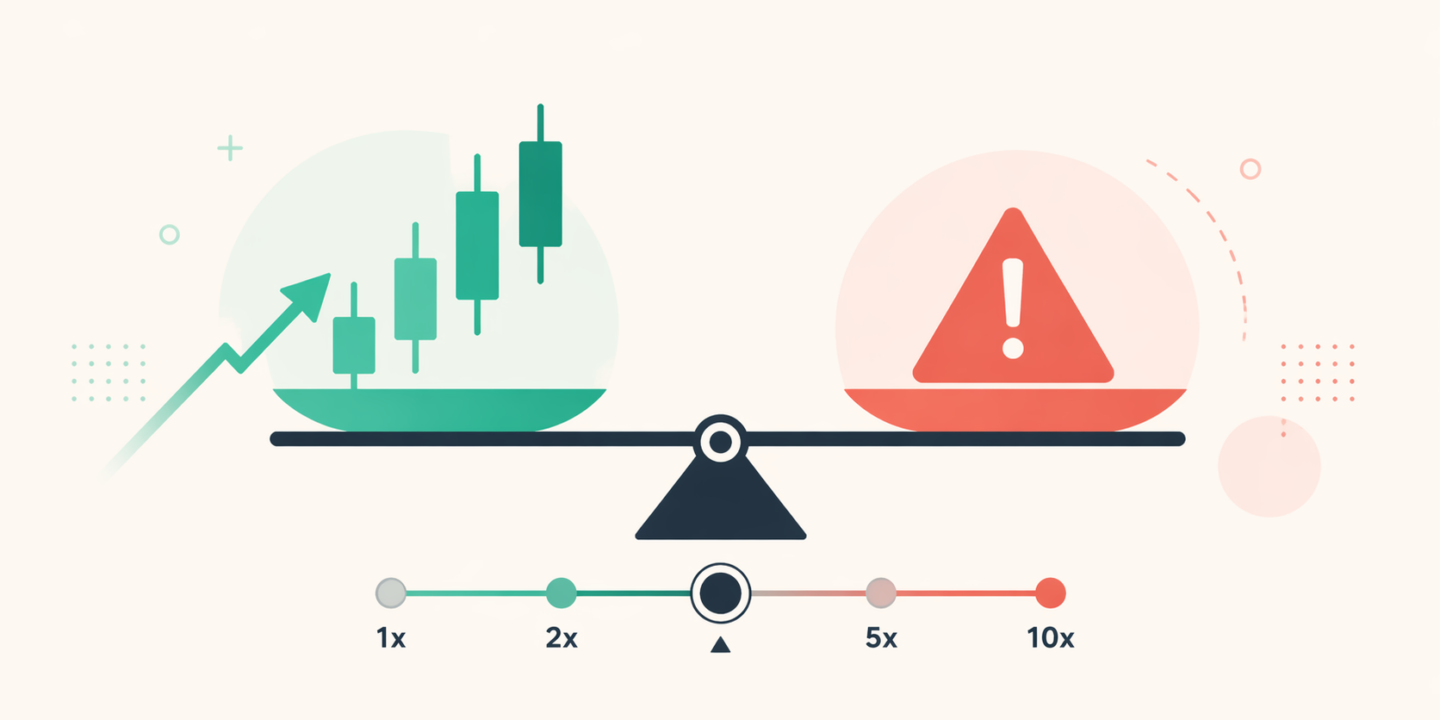 how much leverage should i use in crypto?