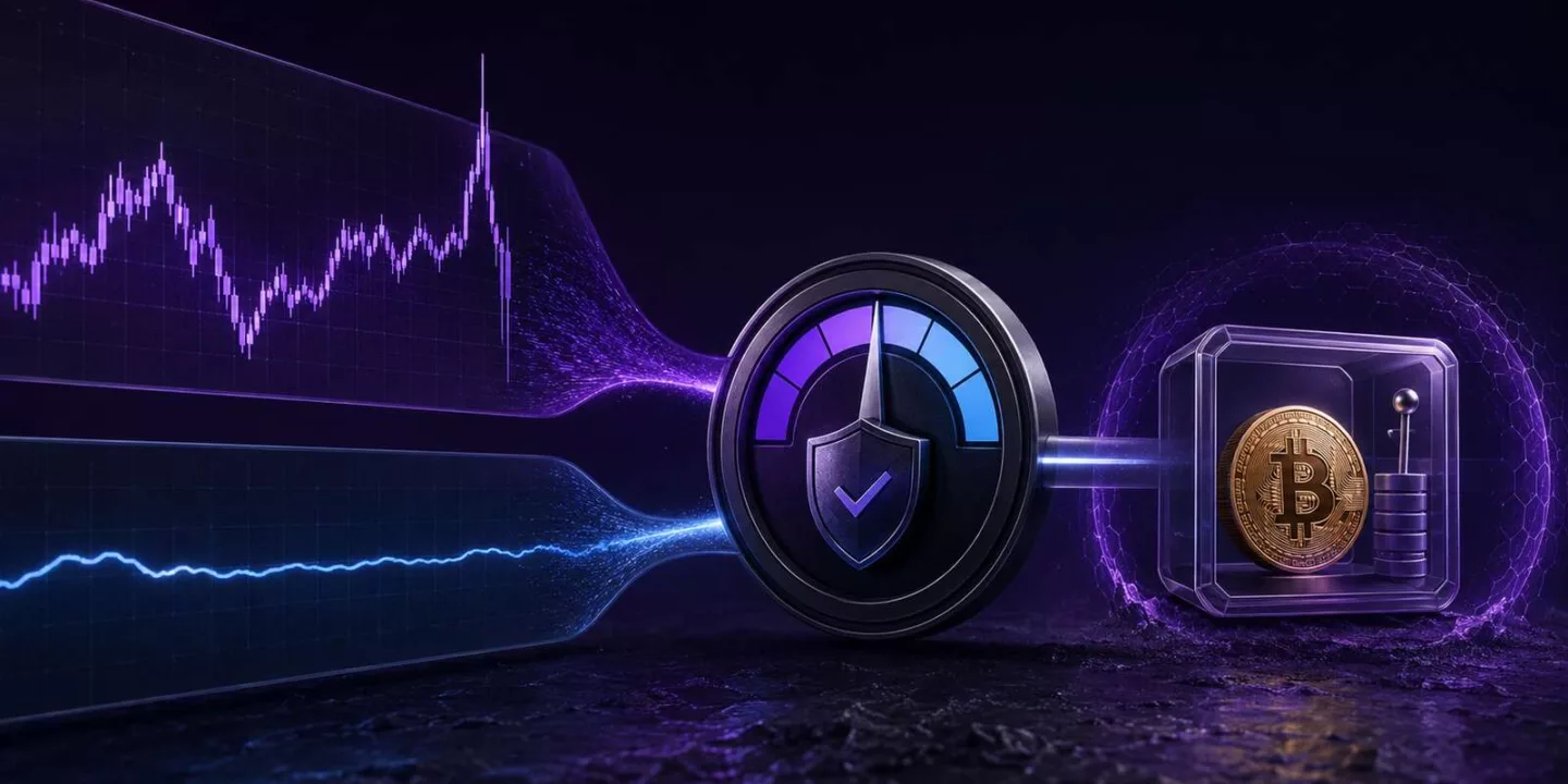 Mark Price reference protecting crypto futures valuation from a temporary price wick