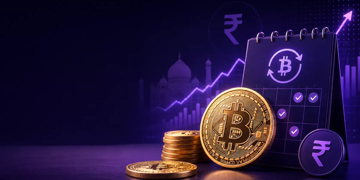 Bitcoin SIP in India with recurring Bitcoin investments in INR